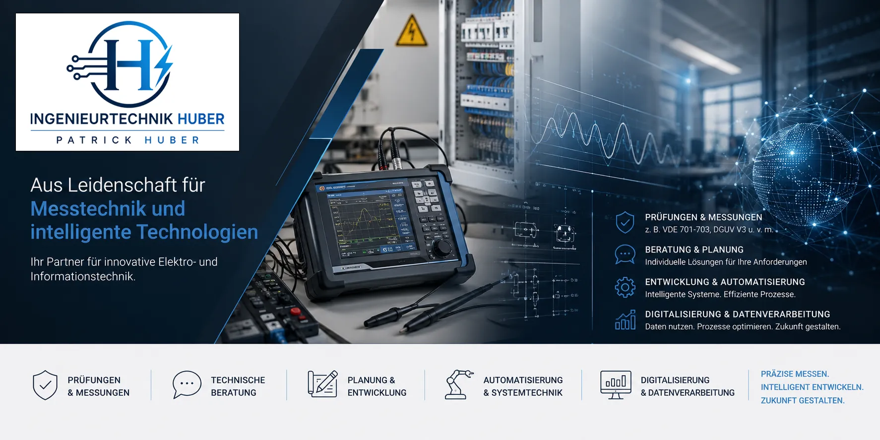 Ingenieurtechnische Arbeiten und Messtechnik